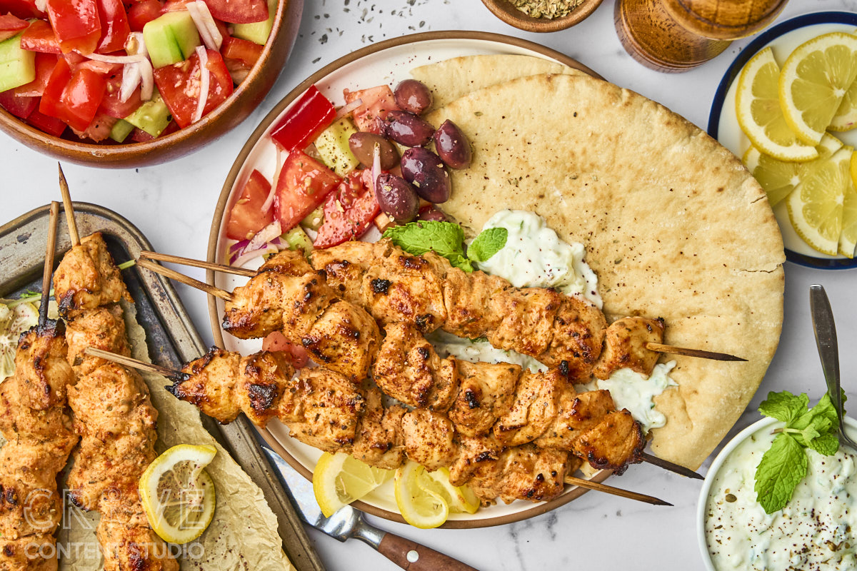 Greek Chicken Skewers