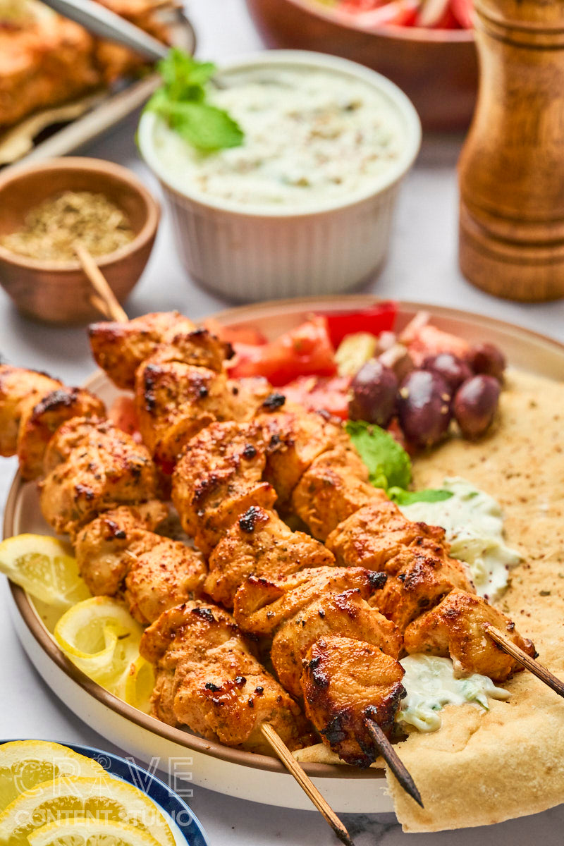 Greek Chicken Skewers