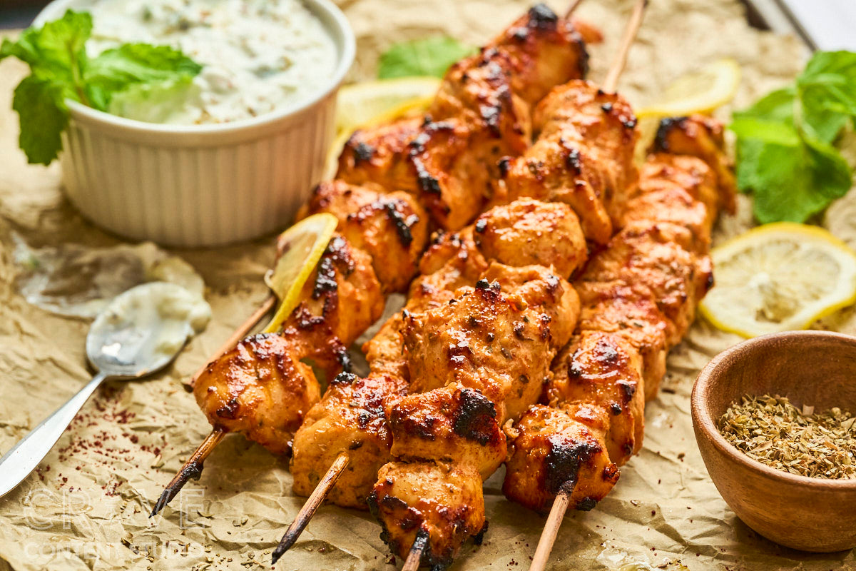 Greek Chicken Skewers