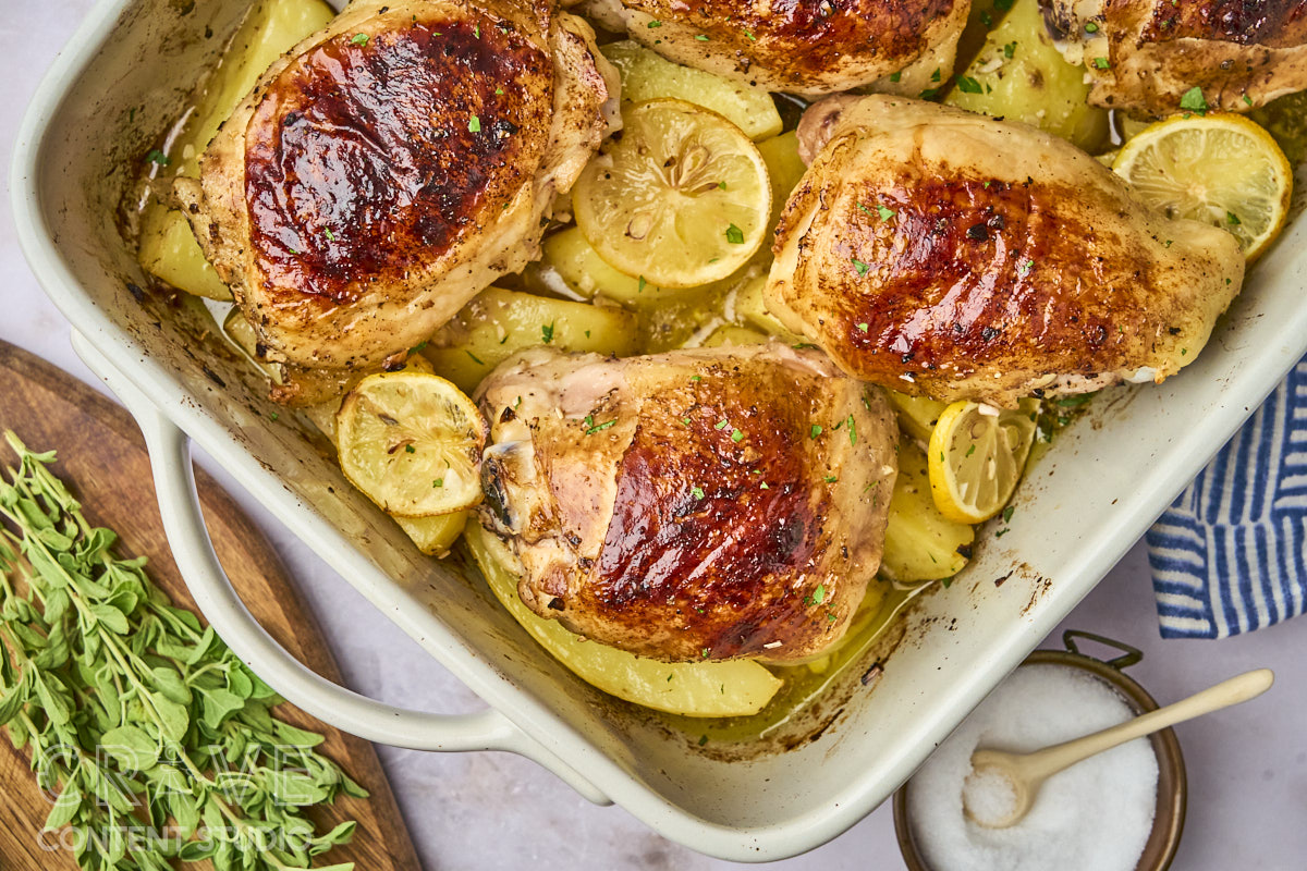 Greek Lemon Chicken & Potatoes