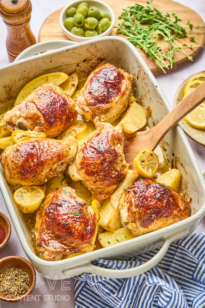 Greek Lemon Chicken & Potatoes