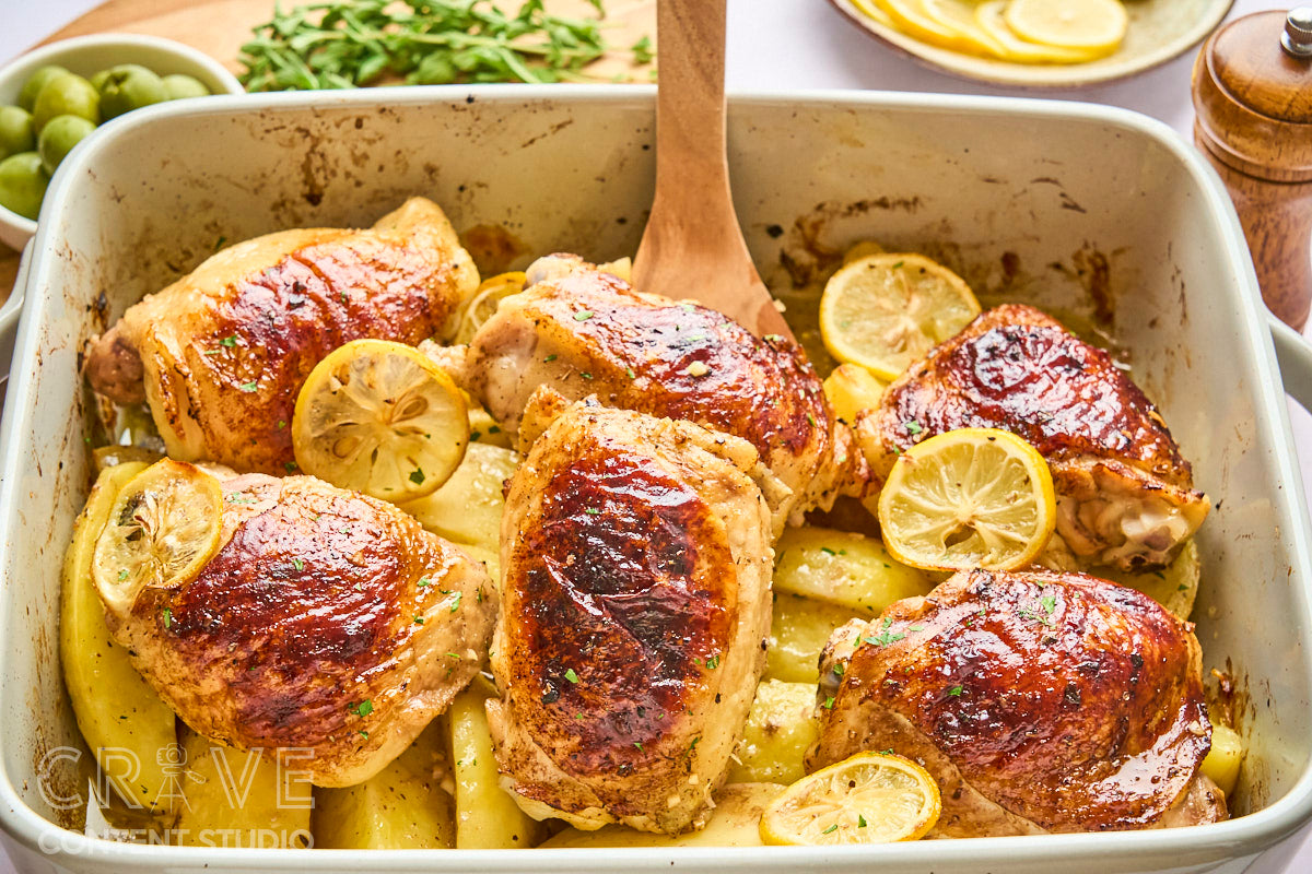 Greek Lemon Chicken & Potatoes