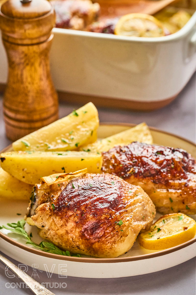 Greek Lemon Chicken & Potatoes