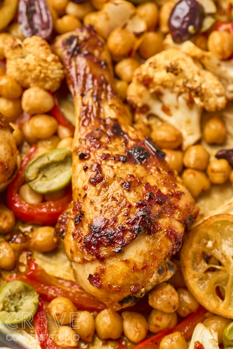 Harissa-Honey Roasted Chicken