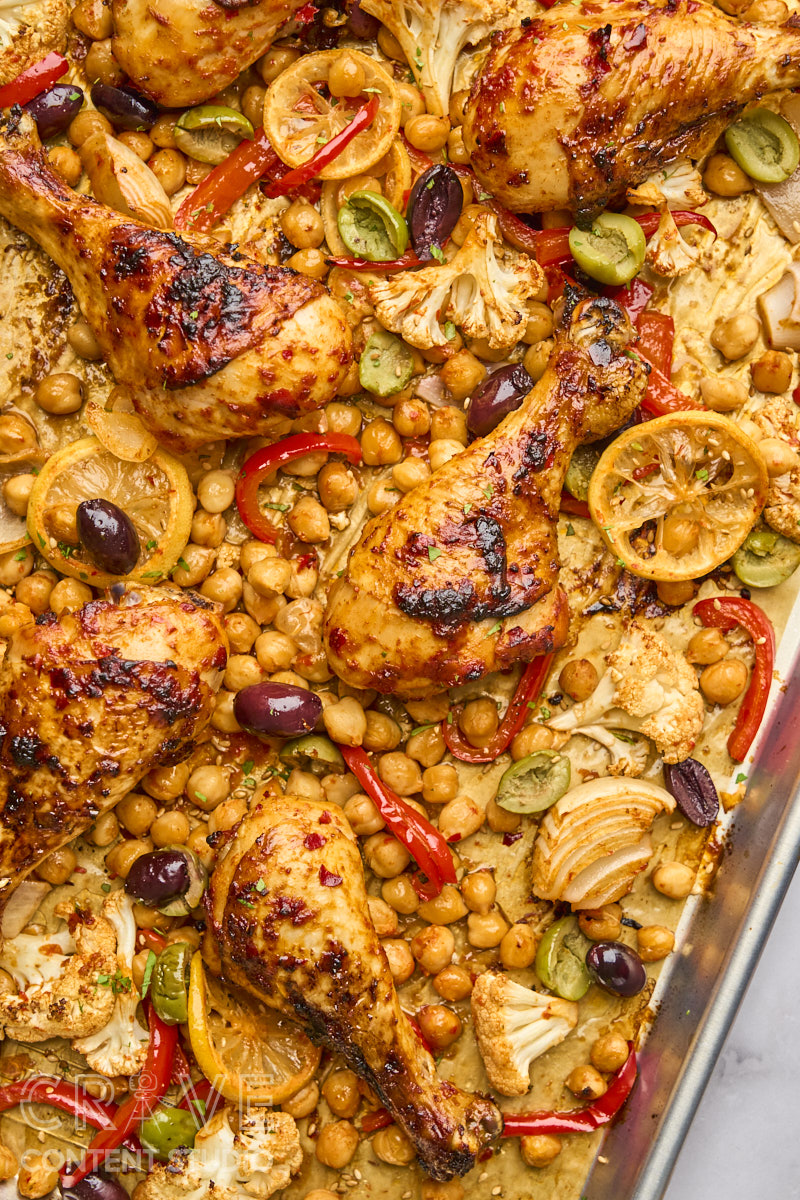 Harissa-Honey Roasted Chicken