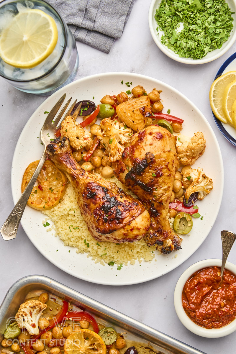 Harissa-Honey Roasted Chicken