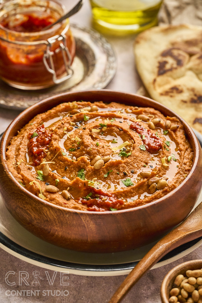 Lemony Harissa & Sun-Dried Tomato Dip