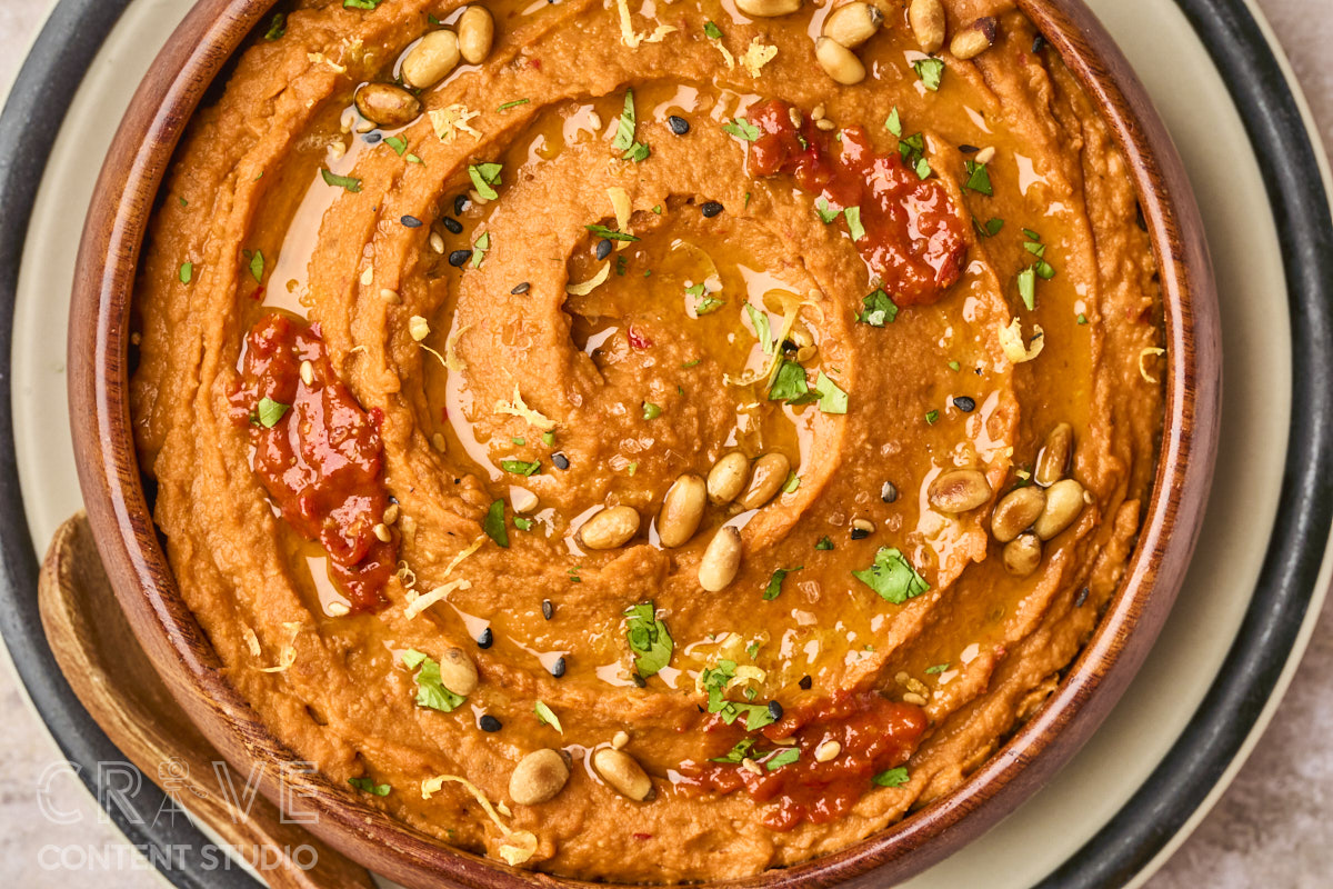 Lemony Harissa & Sun-Dried Tomato Dip