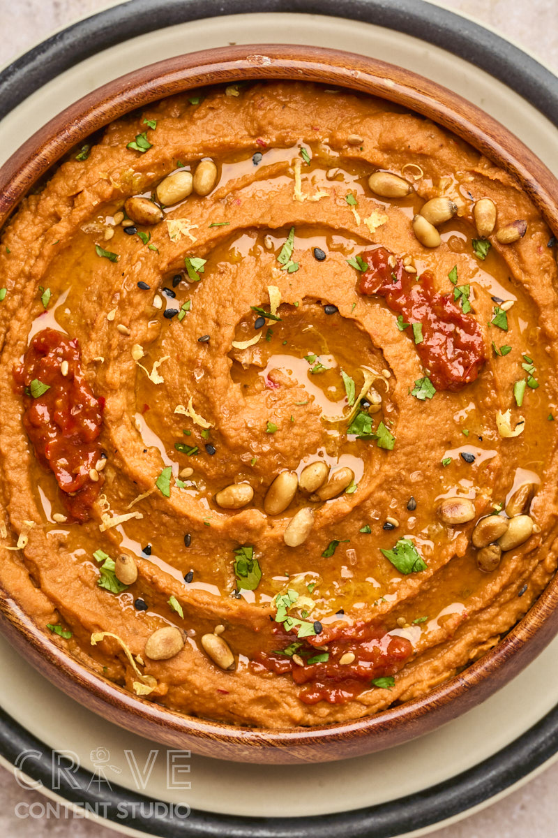 Lemony Harissa & Sun-Dried Tomato Dip