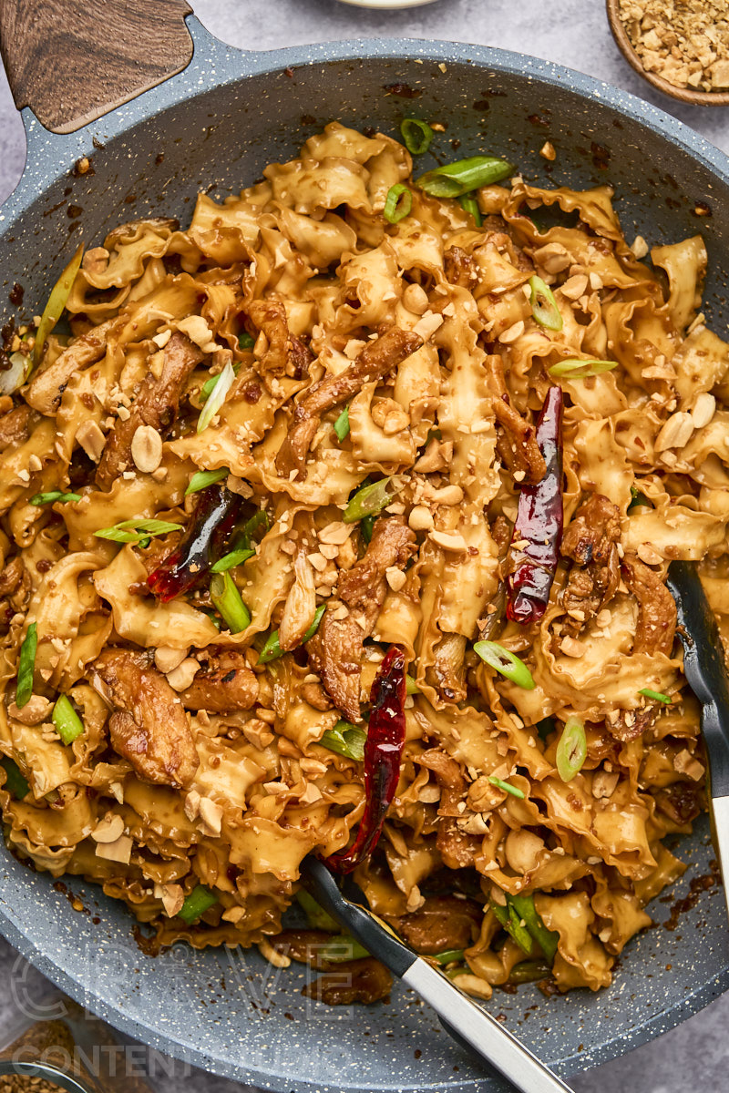 Kung Pao Chicken Noodles