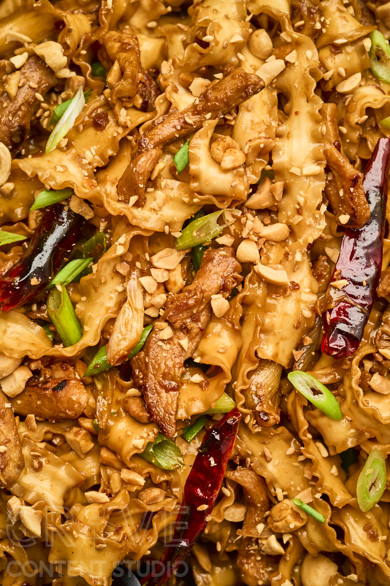 Kung Pao Chicken Noodles