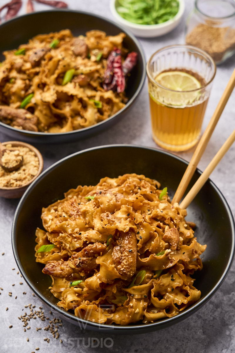 Kung Pao Chicken Noodles