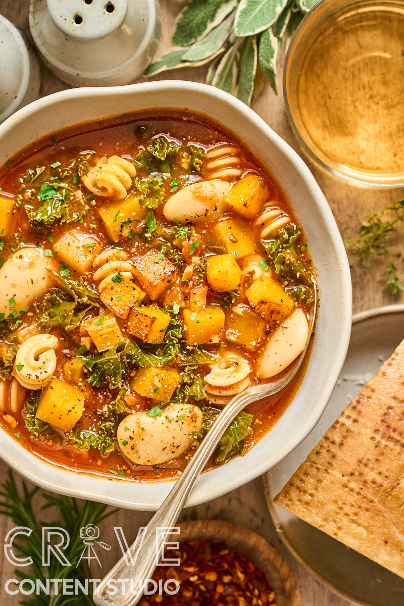Winter Minestrone with Butternut and Kale (Mini-Exclusive)