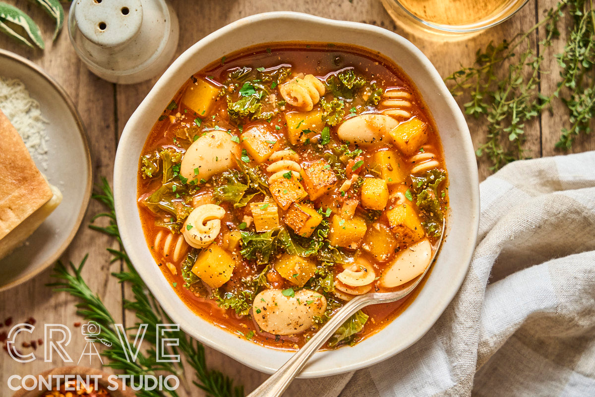 Winter Minestrone with Butternut and Kale (Mini-Exclusive)