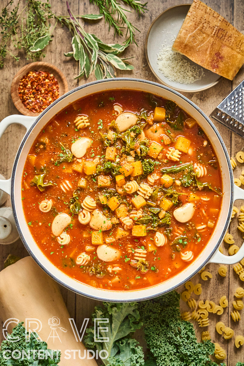 Winter Minestrone with Butternut and Kale (Mini-Exclusive)