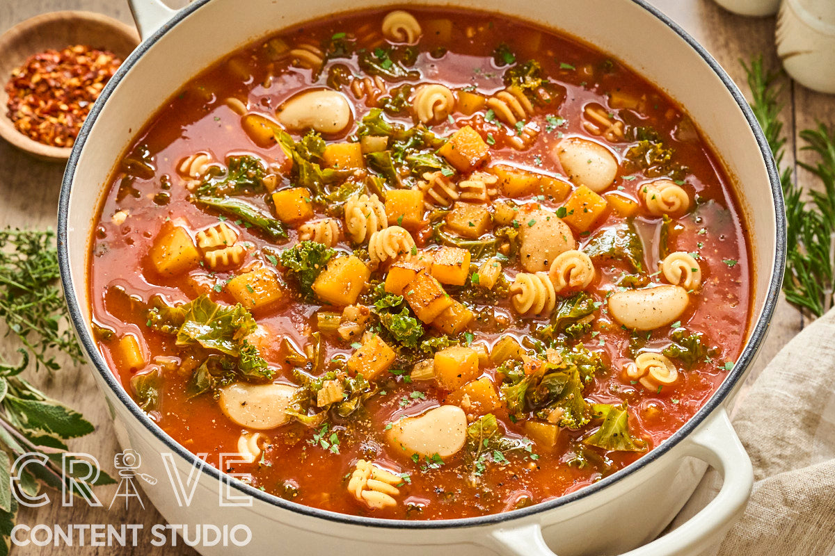 Winter Minestrone with Butternut and Kale (Mini-Exclusive)