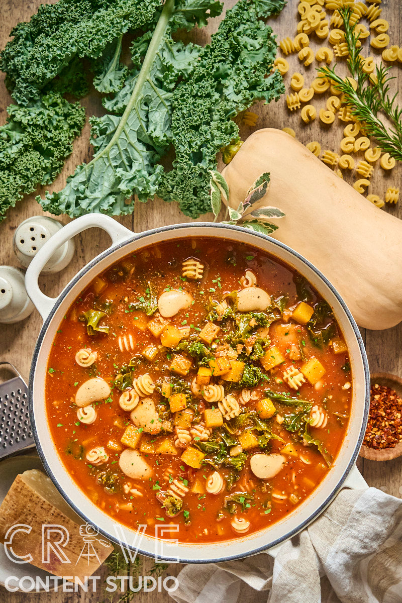 Winter Minestrone with Butternut and Kale (Mini-Exclusive)