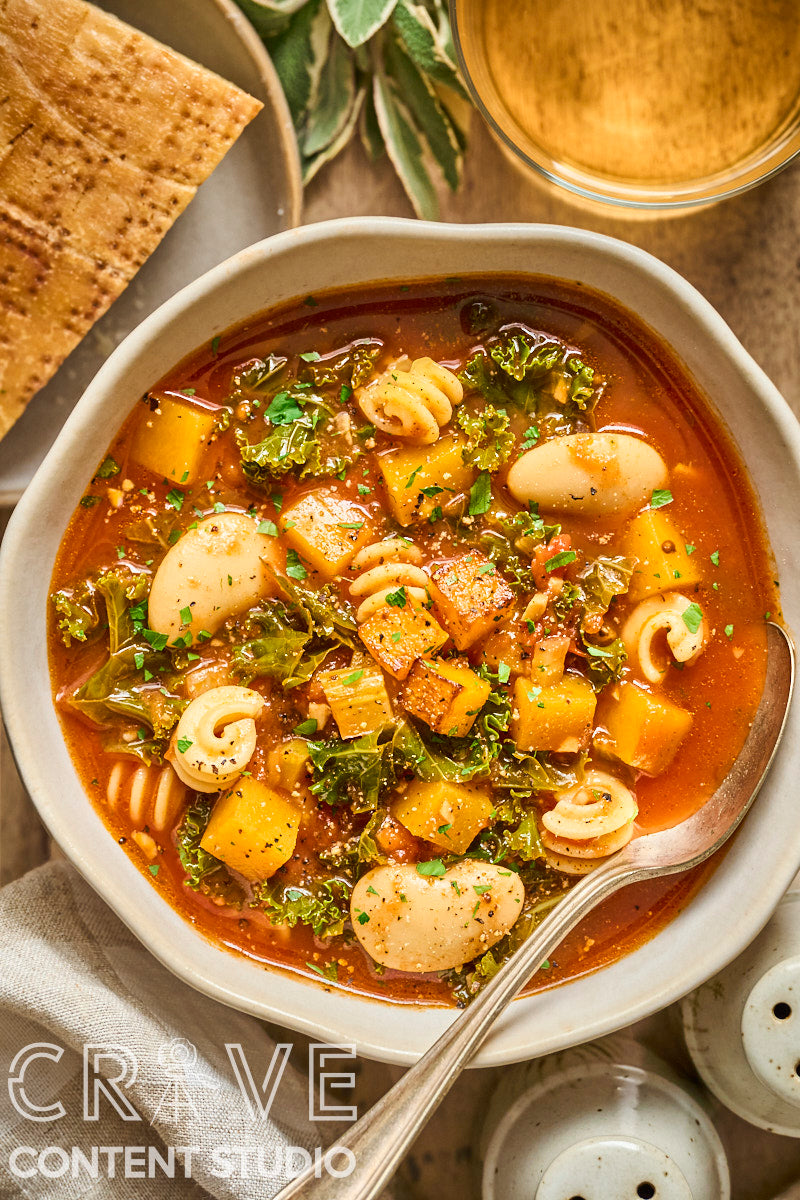 Winter Minestrone with Butternut and Kale (Mini-Exclusive)