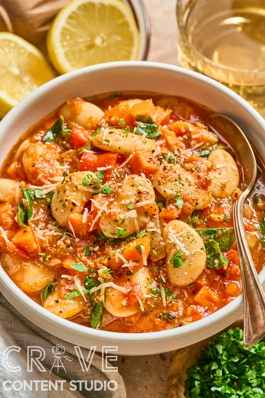 One Pot Veggie & Butter Bean Stew