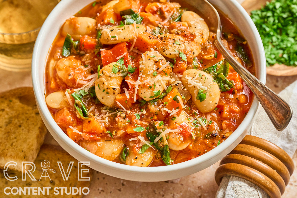 One Pot Veggie & Butter Bean Stew