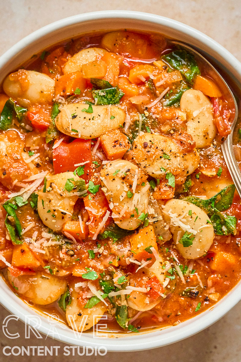 One Pot Veggie & Butter Bean Stew