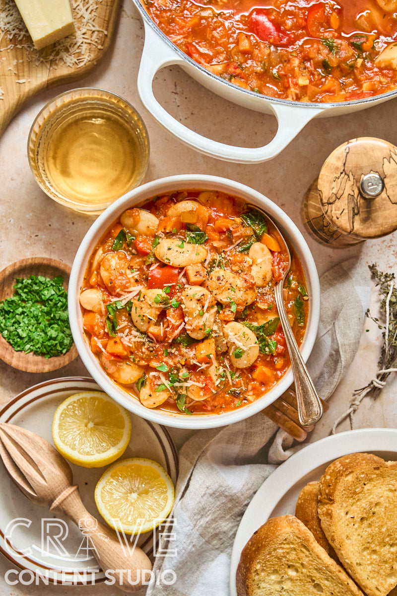 One Pot Veggie & Butter Bean Stew