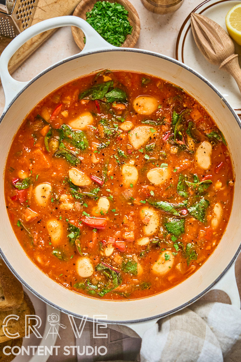 One Pot Veggie & Butter Bean Stew