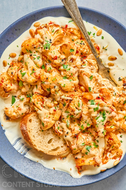 Harissa Roasted Cauliflower