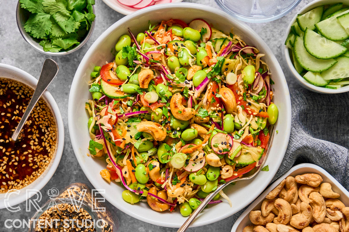 Cashew Crunch Edamame Salad (Mini Exclusive)