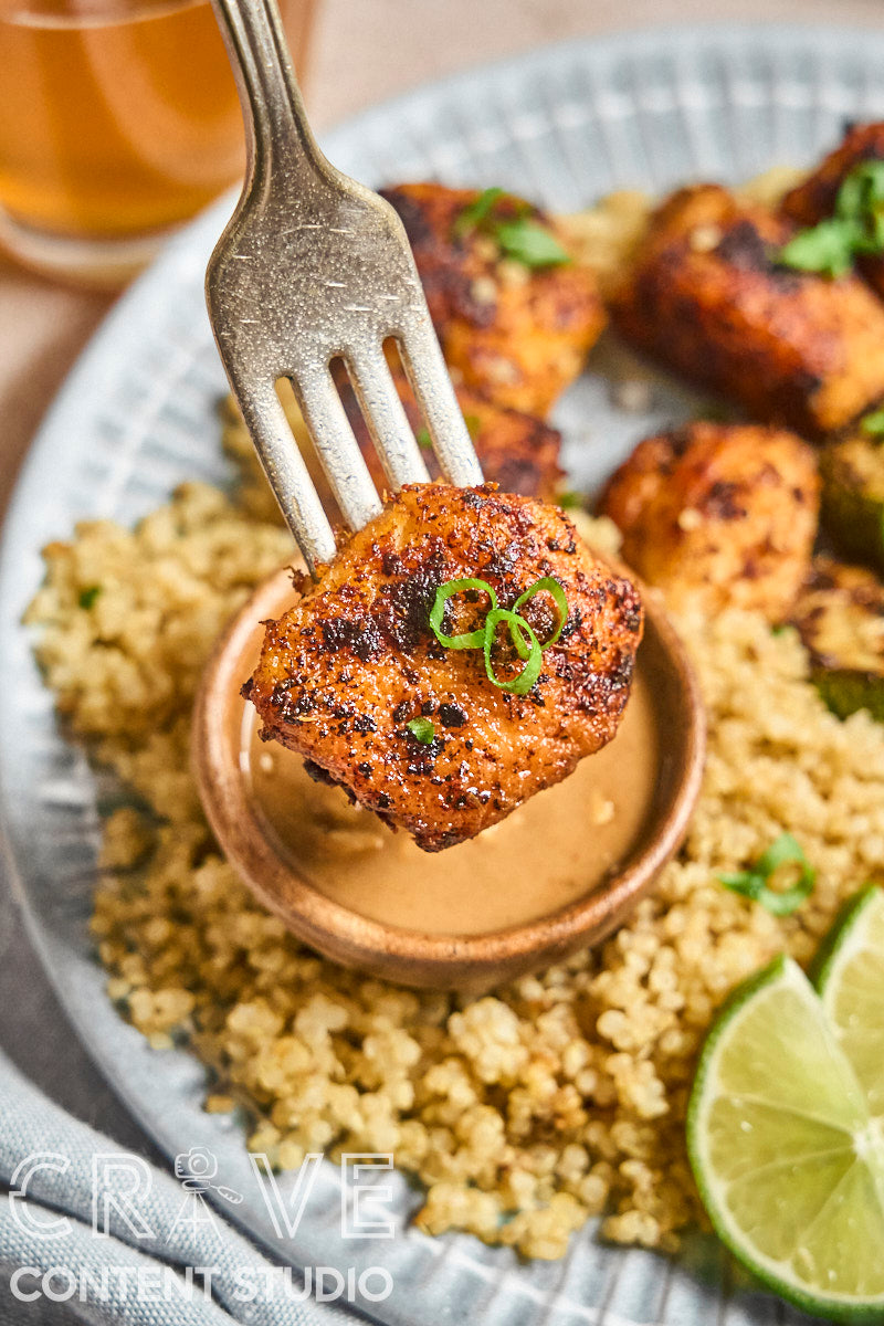 Stir-Fried Red Curry Chicken with Peanut Sauce