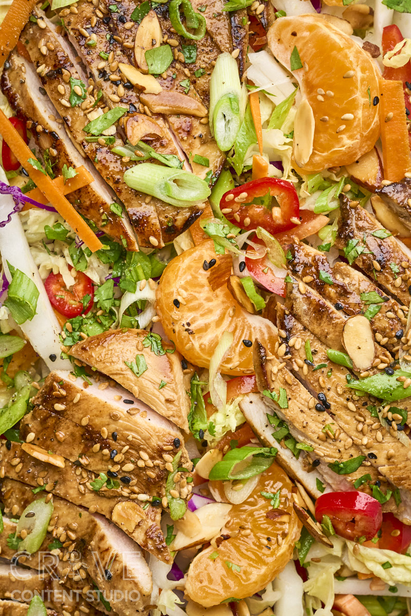 Sesame-Orange Chicken Salad