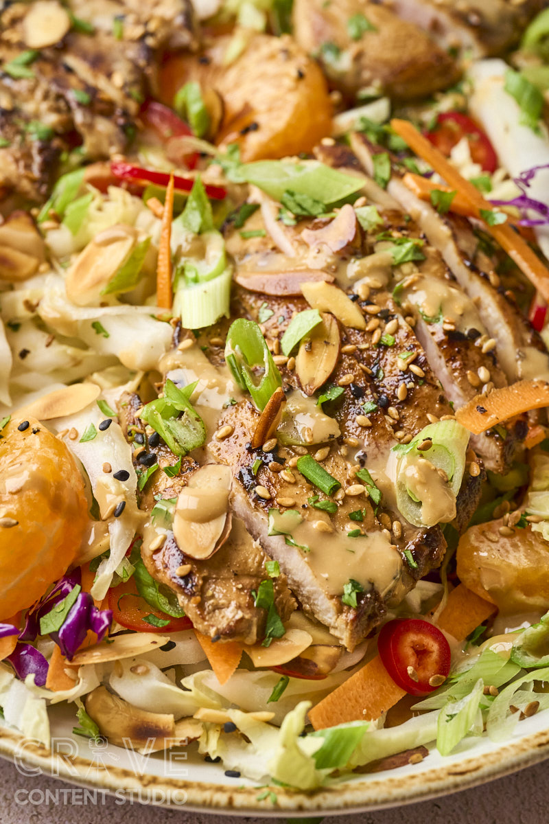 Sesame-Orange Chicken Salad