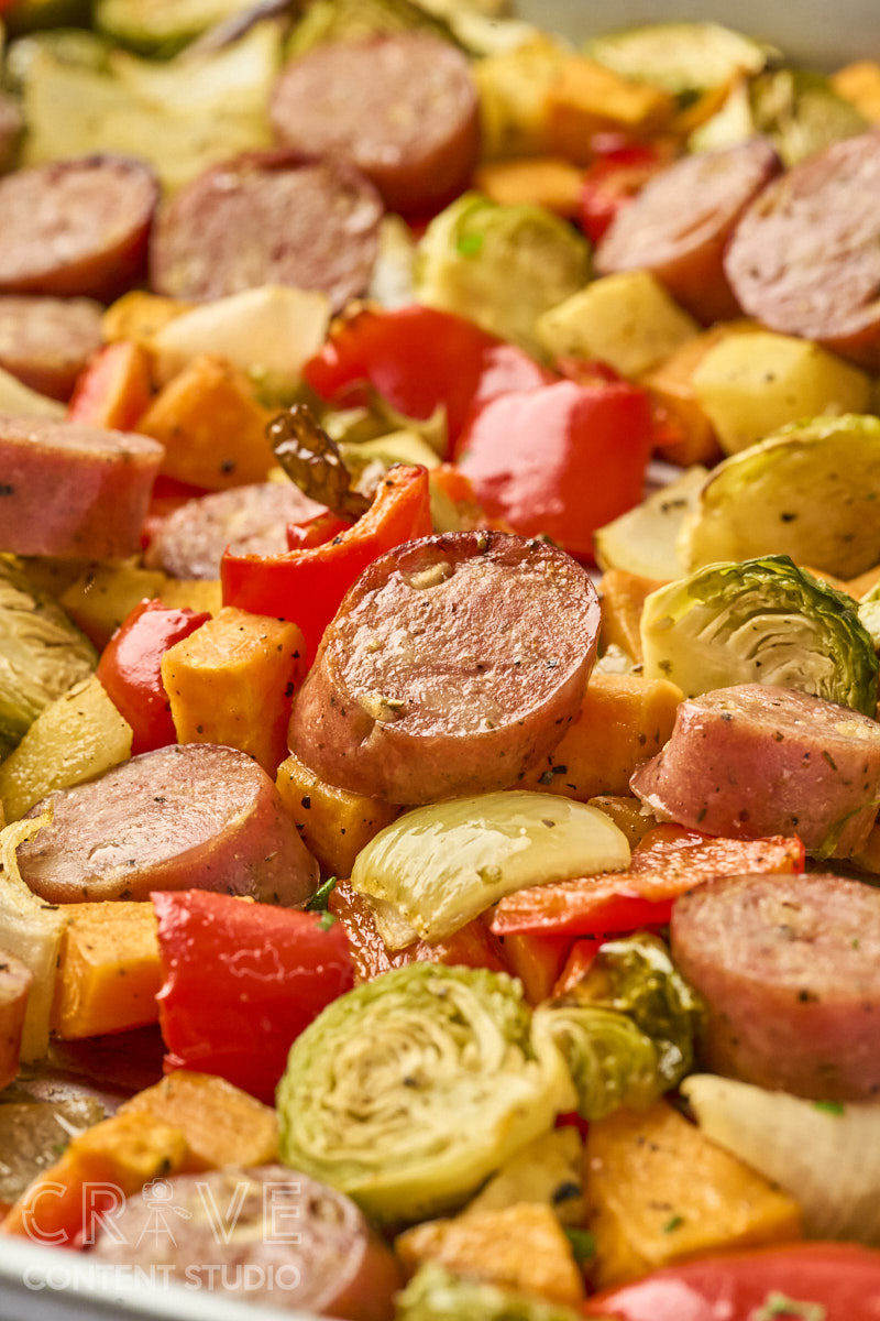 Chicken Sausage Sheet Pan Dinner