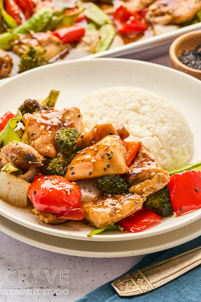 Sheet Pan Teriyaki Chicken