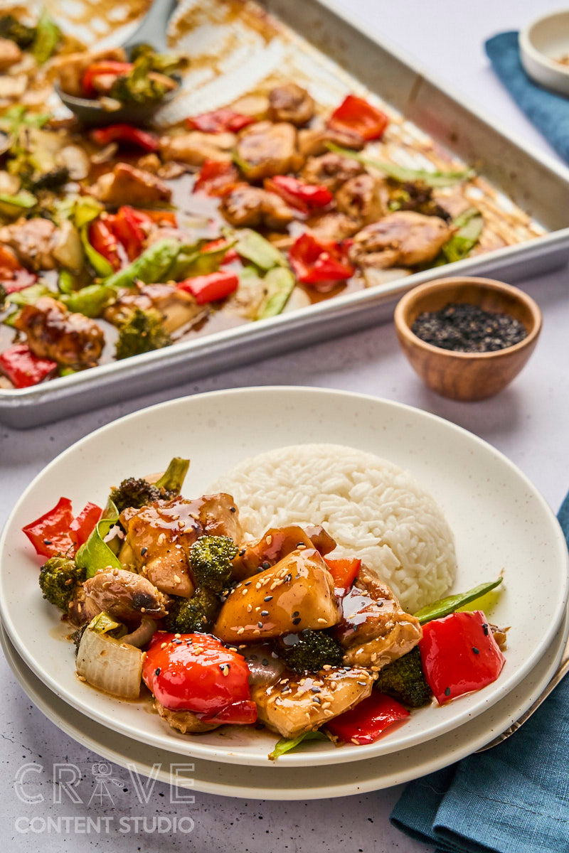 Sheet Pan Teriyaki Chicken