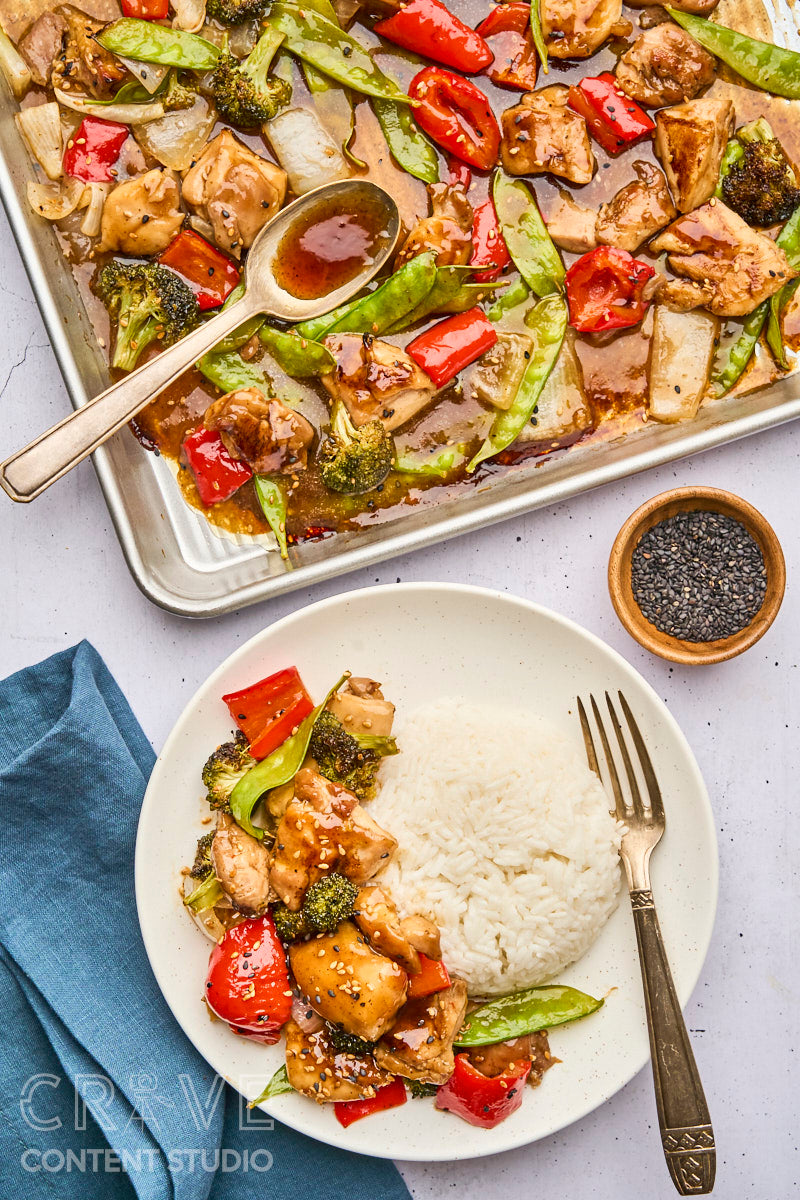 Sheet Pan Teriyaki Chicken