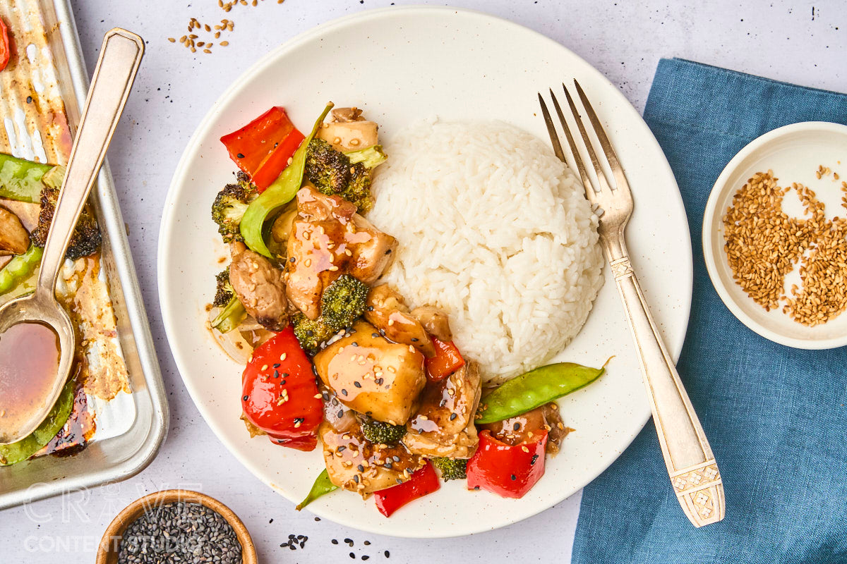 Sheet Pan Teriyaki Chicken