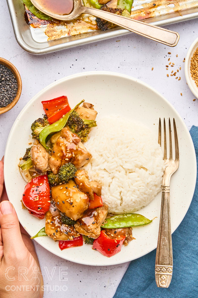 Sheet Pan Teriyaki Chicken