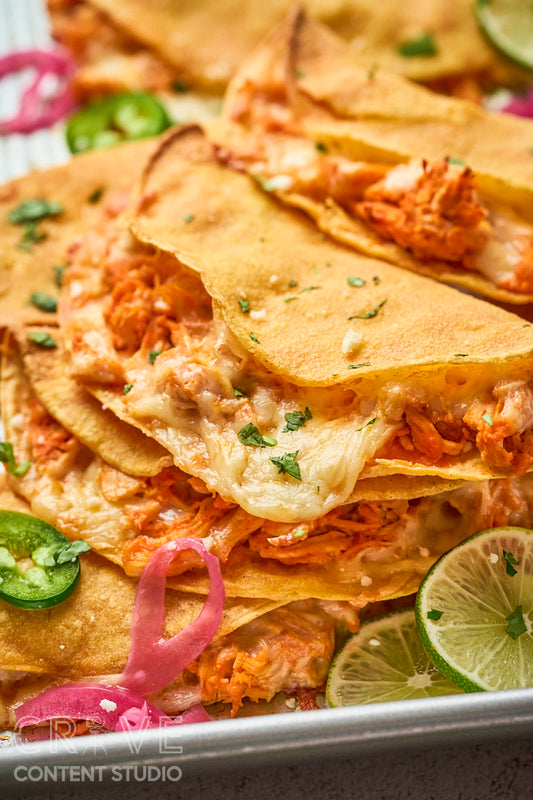 Crispy Buffalo Chicken Tacos