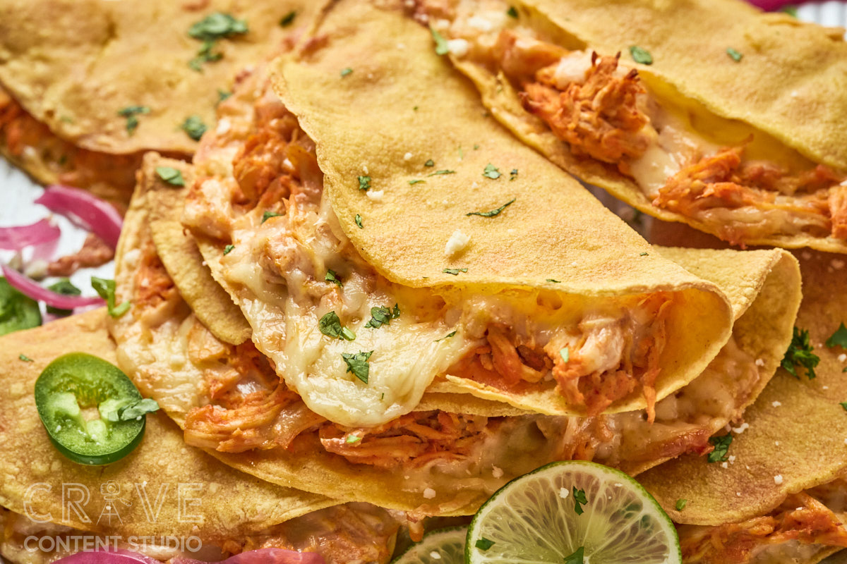 Crispy Buffalo Chicken Tacos