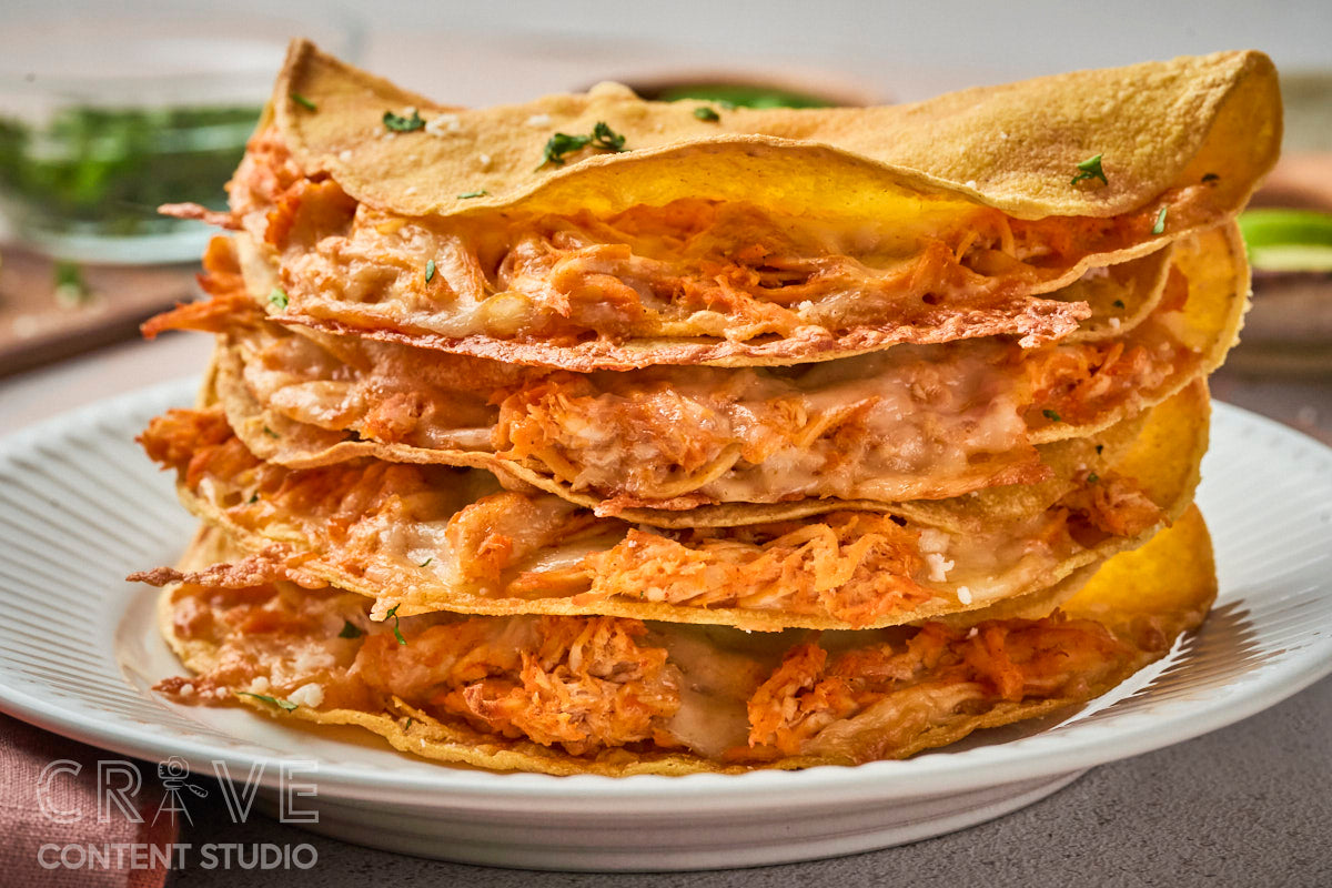 Crispy Buffalo Chicken Tacos