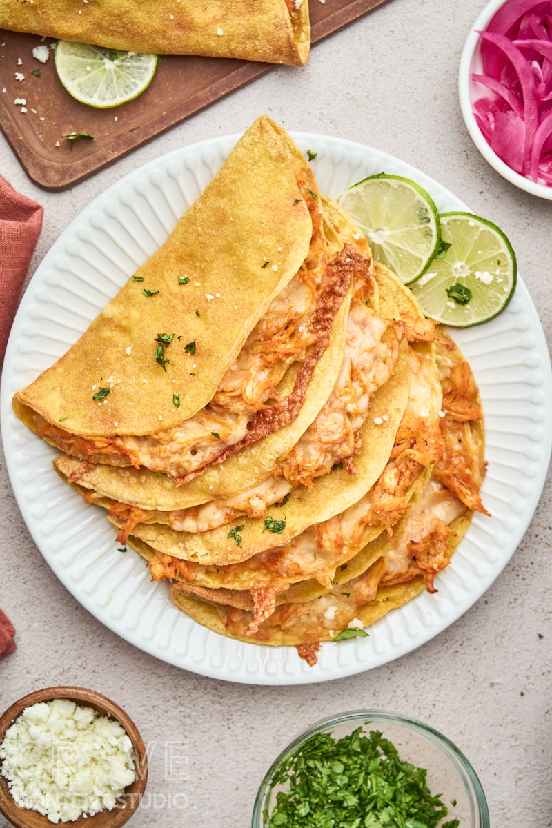 Crispy Buffalo Chicken Tacos