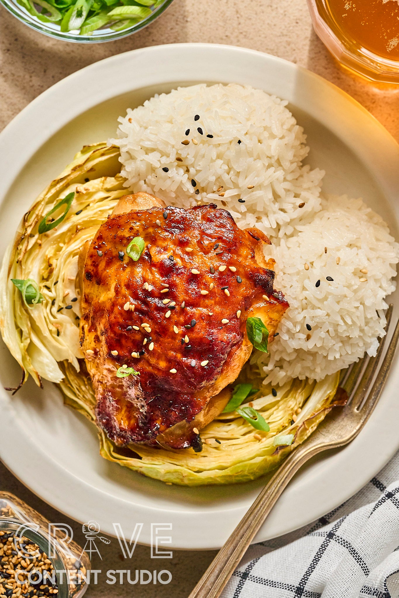 Sheet Pan Gochujang Chicken & Cabbage