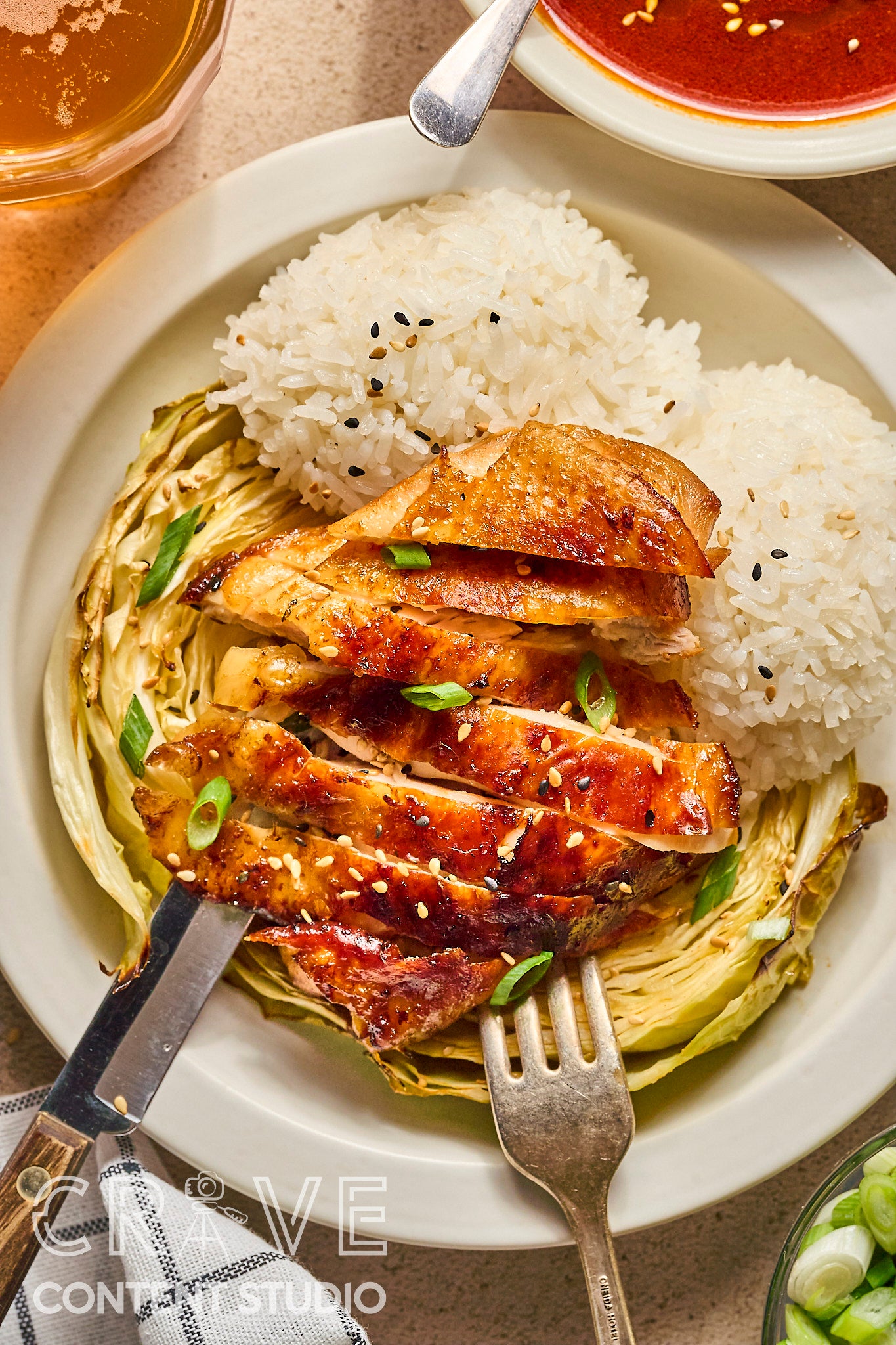 Sheet Pan Gochujang Chicken & Cabbage