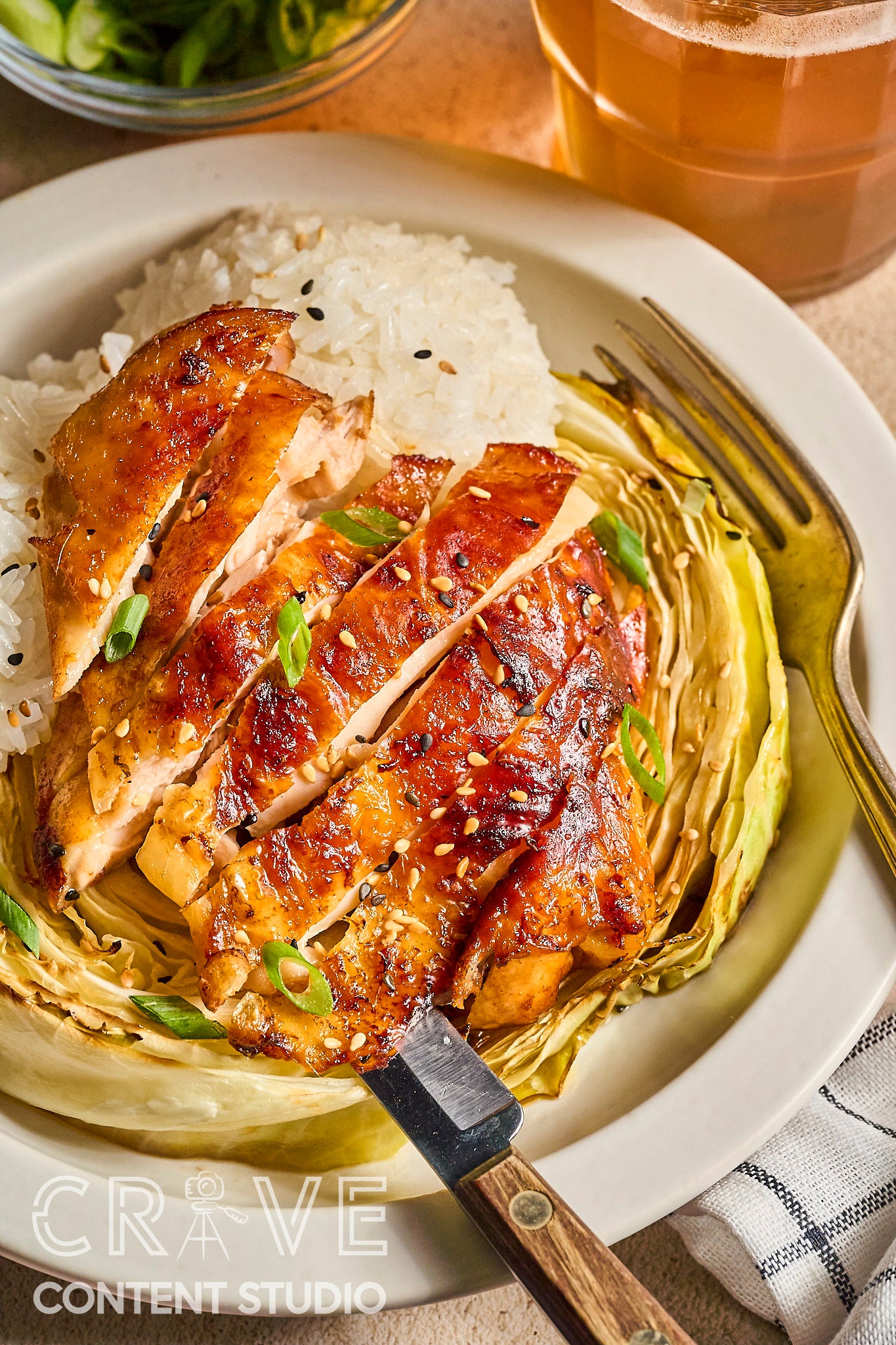 Sheet Pan Gochujang Chicken & Cabbage