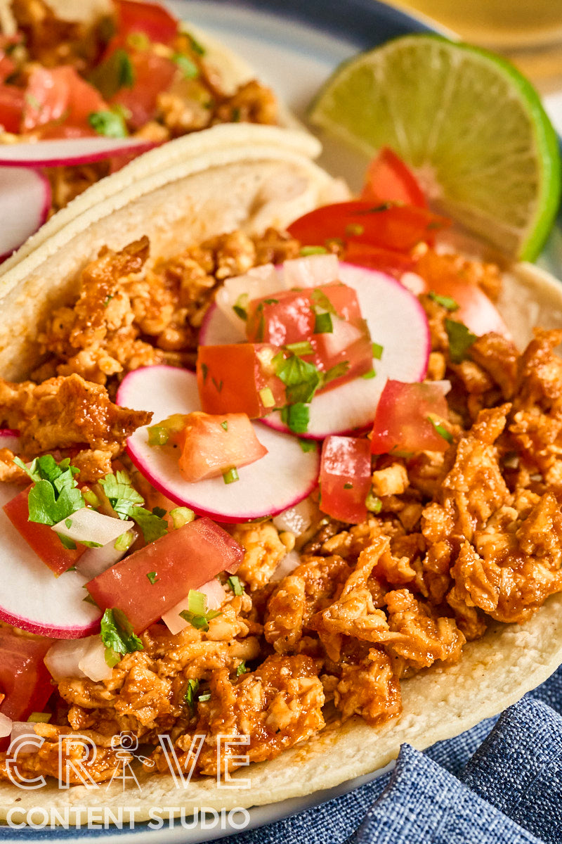 Shredded Tofu Tacos