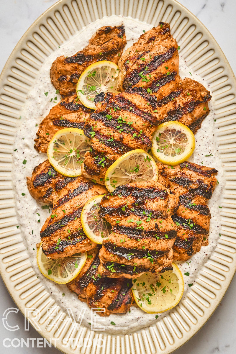 Sumac-Yogurt Marinated Chicken Thighs