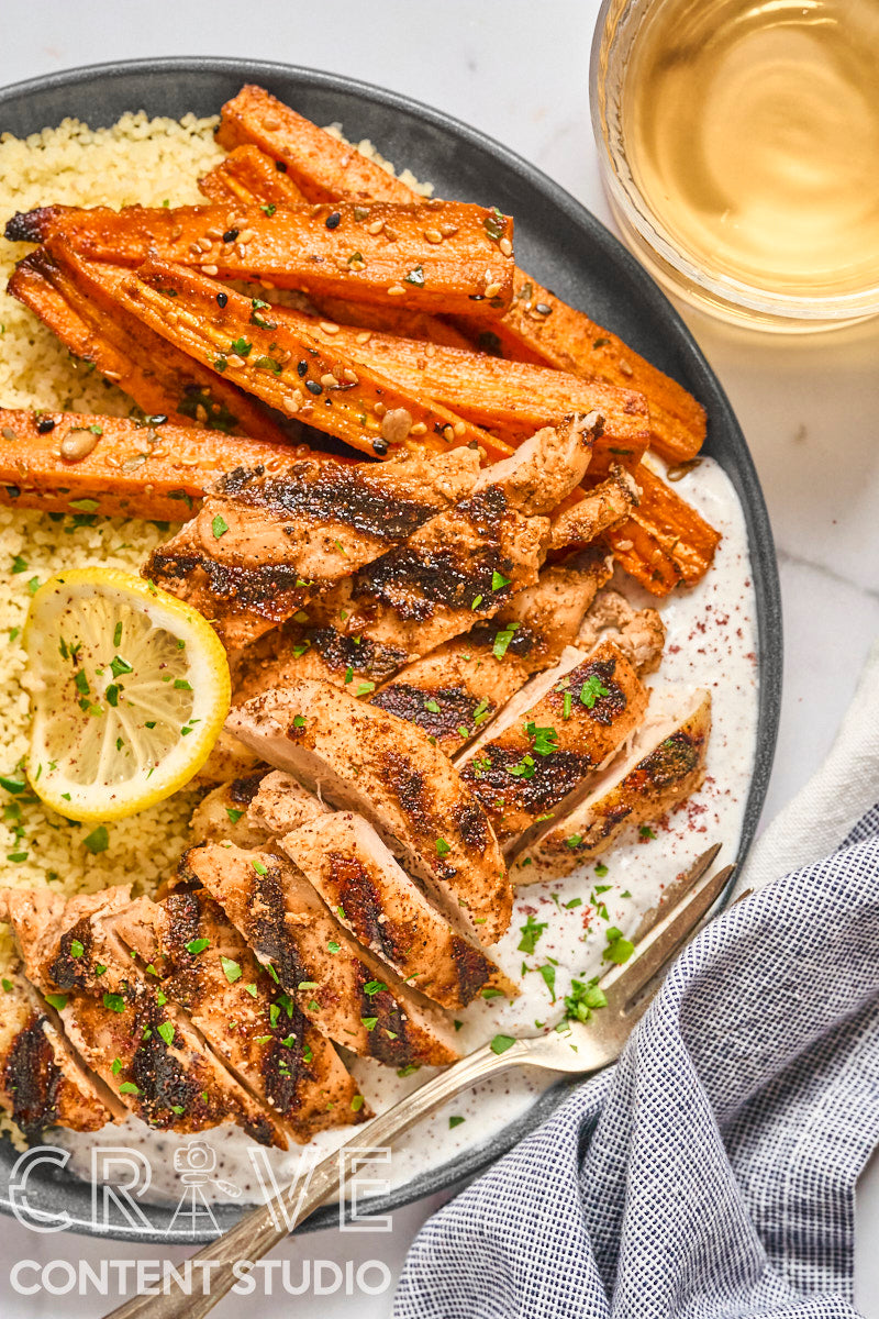 Sumac-Yogurt Marinated Chicken Thighs