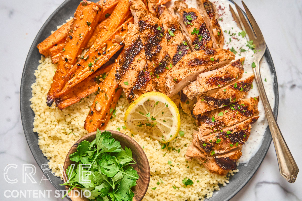 Sumac-Yogurt Marinated Chicken Thighs