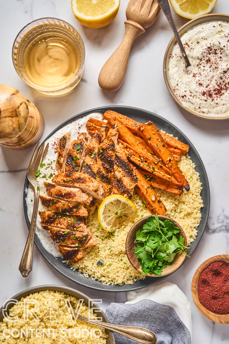 Sumac-Yogurt Marinated Chicken Thighs